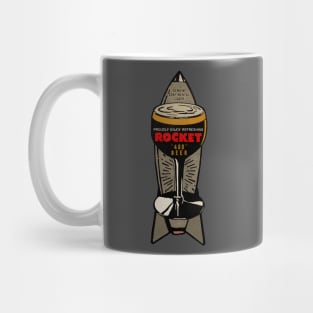 Vintage Rocket Lager Beer Mug